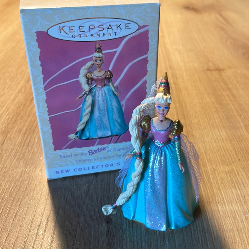 BARBIE Rapunzel Hallmark Ornament